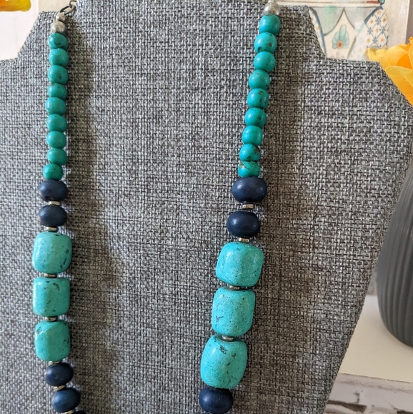 Turquoise Style Boho Necklace - Picture 6 of 7